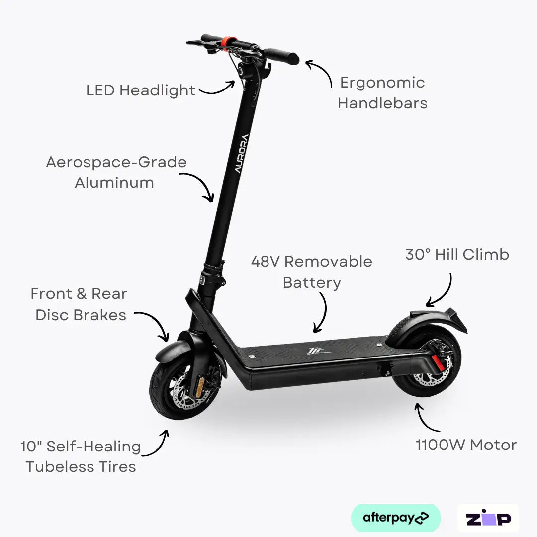 Aurora - Long Range Commuter Electric Scooter (2025 Model)