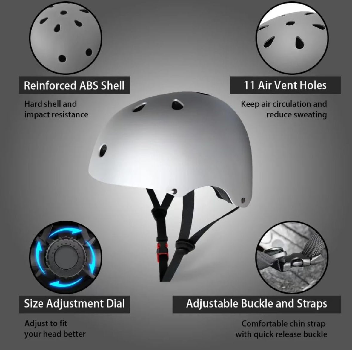 TSC Lightweight Helmet for Electric Scooter