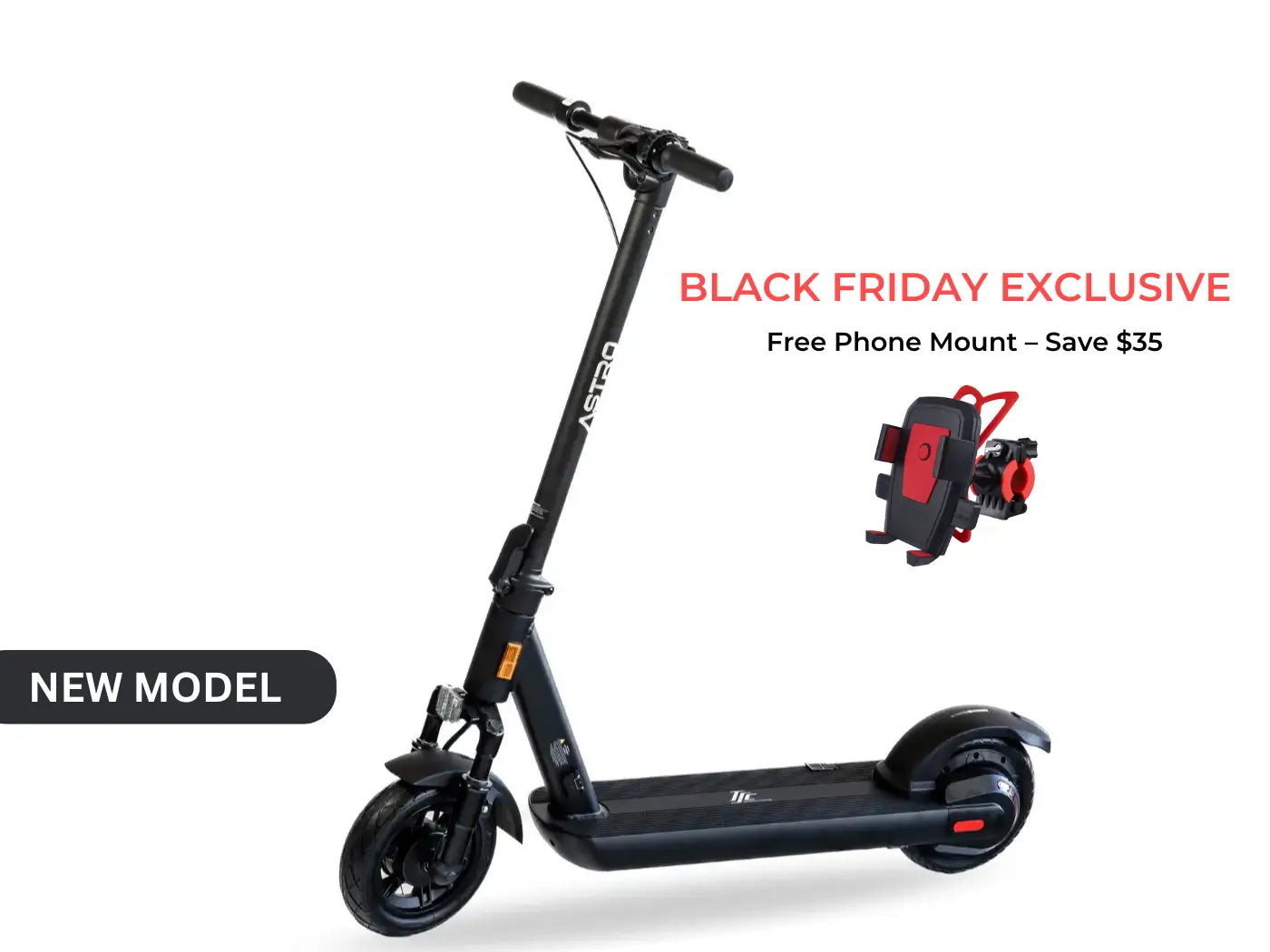 ASTRO EVERYDAY COMMUTER ELECTRIC SCOOTER (2026 MODEL)