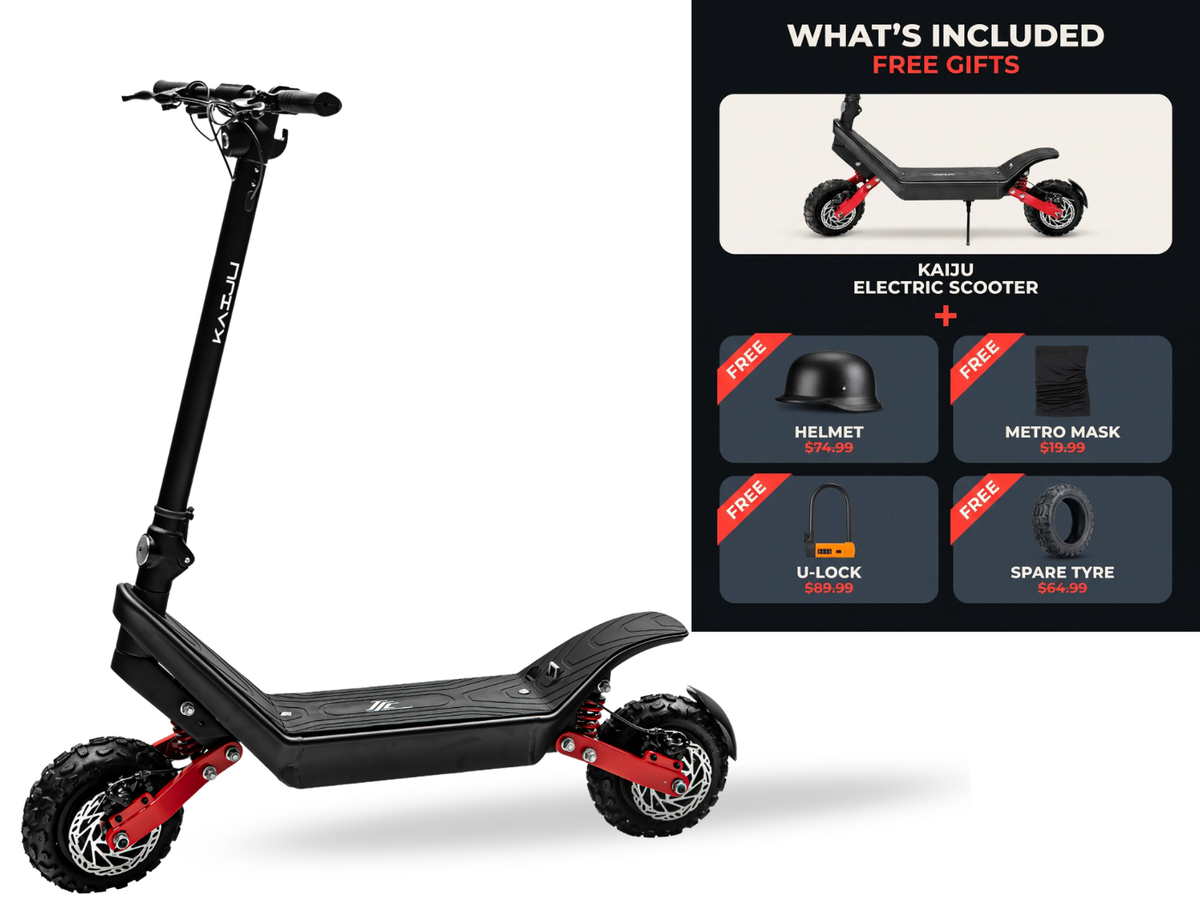 KAIJU Dual-Motor Off-Road Electric Scooter (48V)