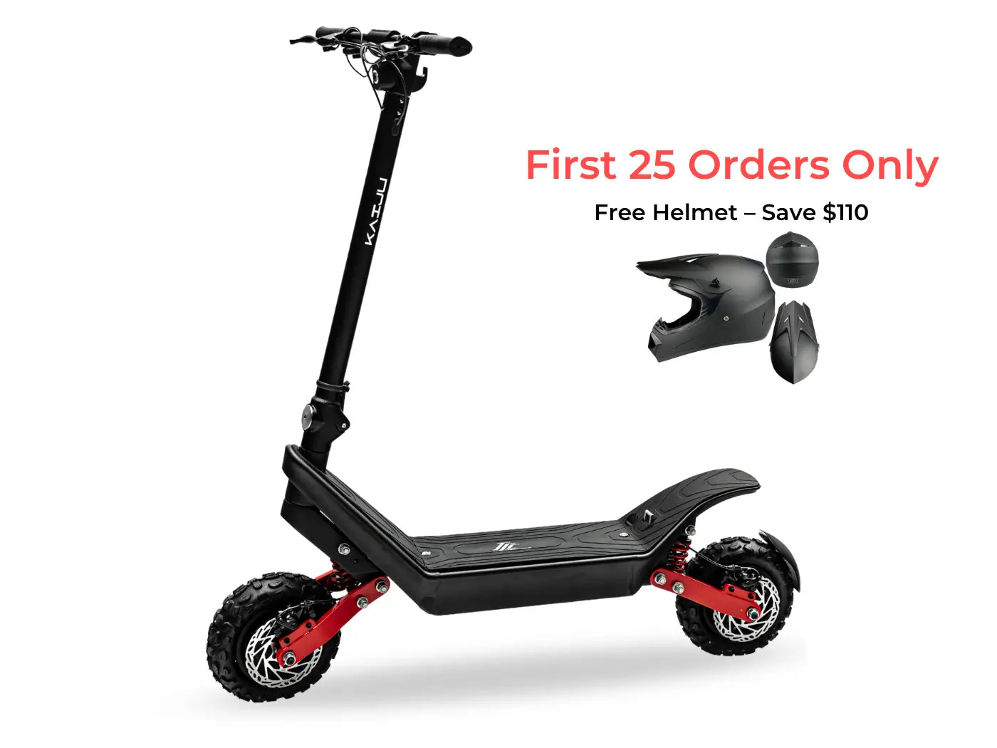 Kaiju - All-Terrain Dual-Motor Electric Scooter