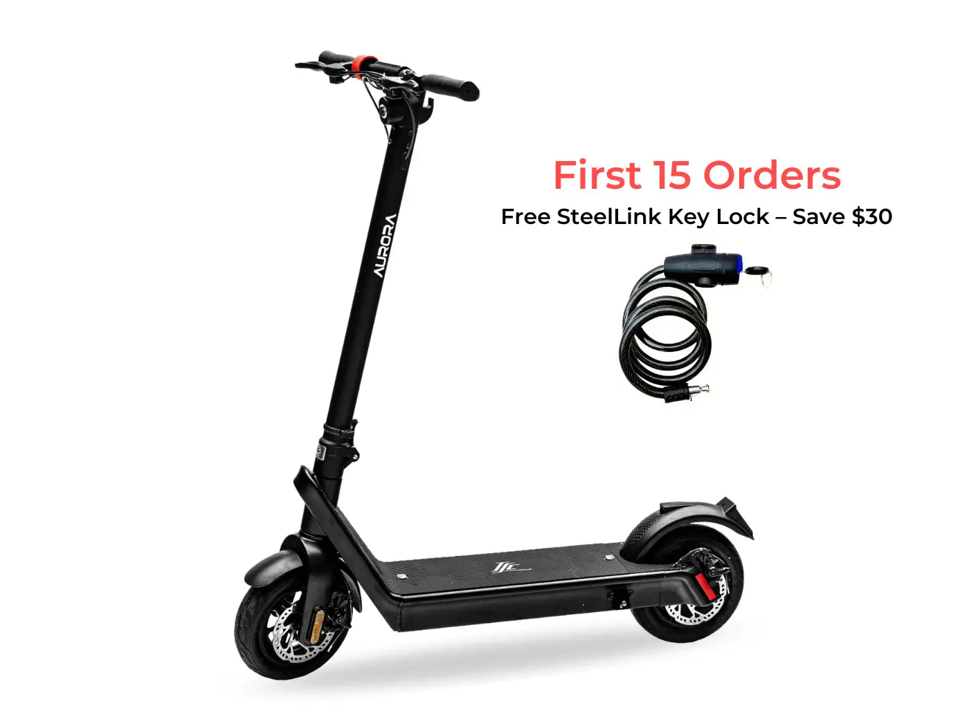 AURORA LONG-RANGE COMMUTER ELECTRIC SCOOTER