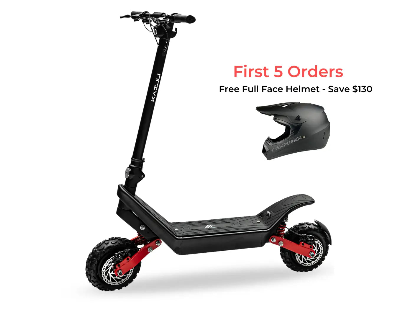 KAIJU ALL-TERRAIN DUAL MOTOR ELECTRIC SCOOTER
