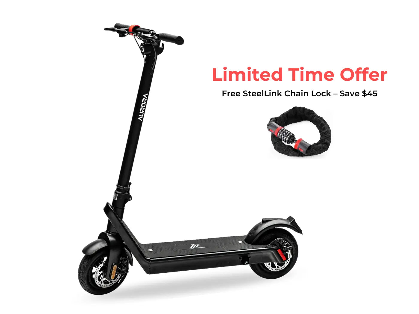 AURORA LONG-RANGE COMMUTER ELECTRIC SCOOTER (48V)