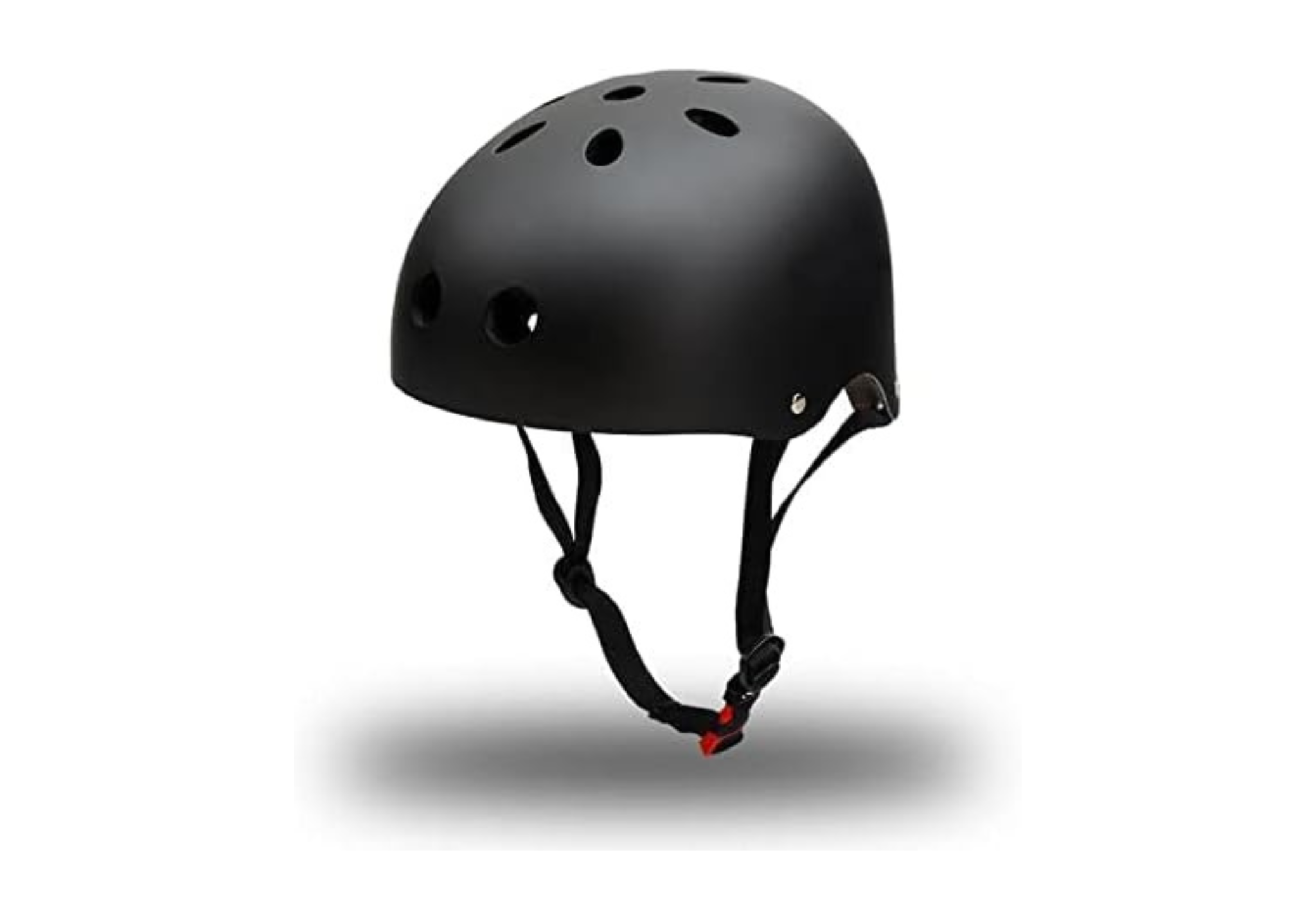 Black helmet for electric scooter riders, providing safety and comfort with a sleek design, ideal for urban commuting and daily use