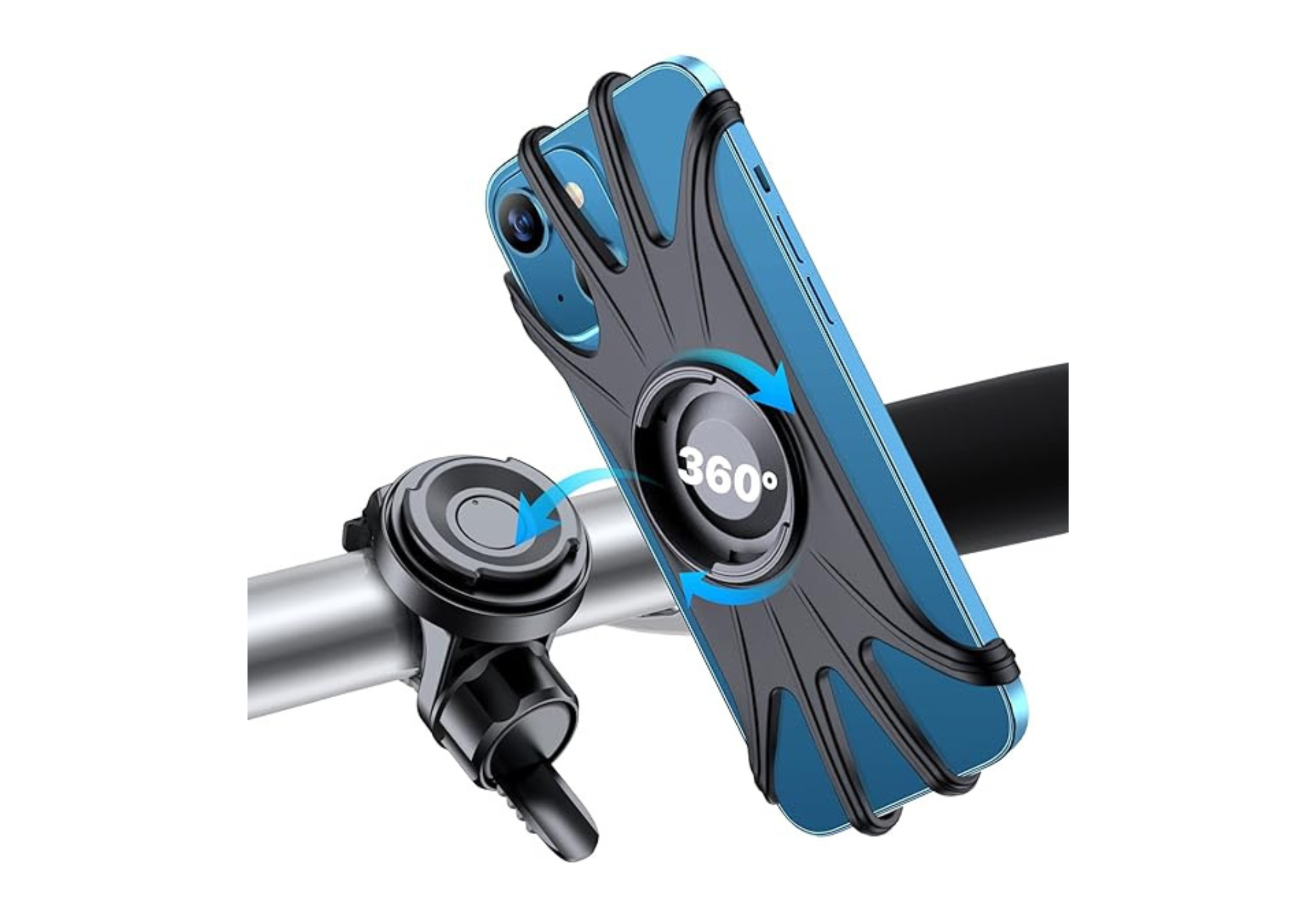 Silicon E Scooter Phone Mount The Simple Commute